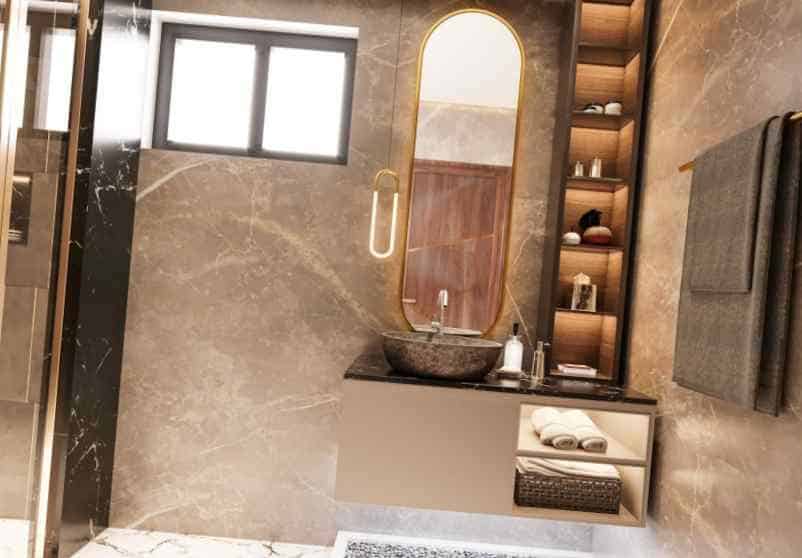 Idées de décoration pour une salle de bain moderne et tendance SDE68 Habitat
